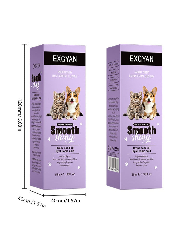 Spray of Pet Softening Hair Essential Oil