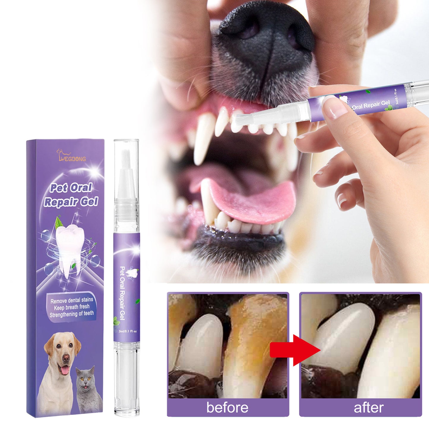 Pet Oral Repair Gel