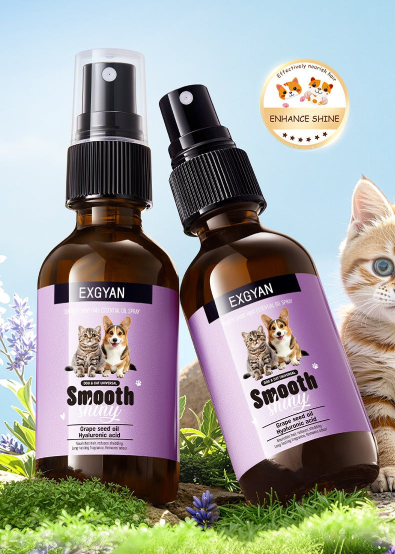 Spray of Pet Softening Hair Essential Oil