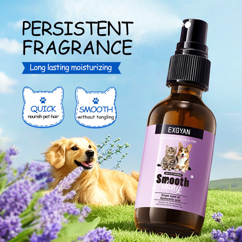 Spray of Pet Softening Hair Essential Oil