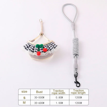 Cute Cat and Dog Harness & Leash Set